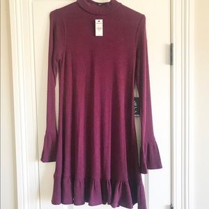 EXPRESS mock turtle neck dress